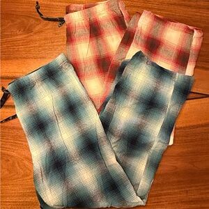 PENDLETON women’s Flannel Cotton pajama bottoms- Lot of 2- size XL- EUC